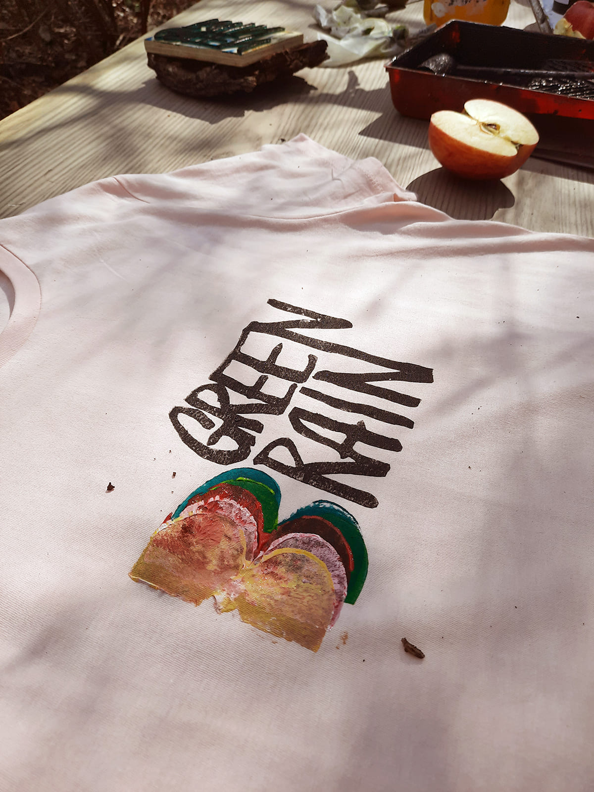 PRIMITIVE T-SHIRT *GREEN BRAIN* - immagine 3