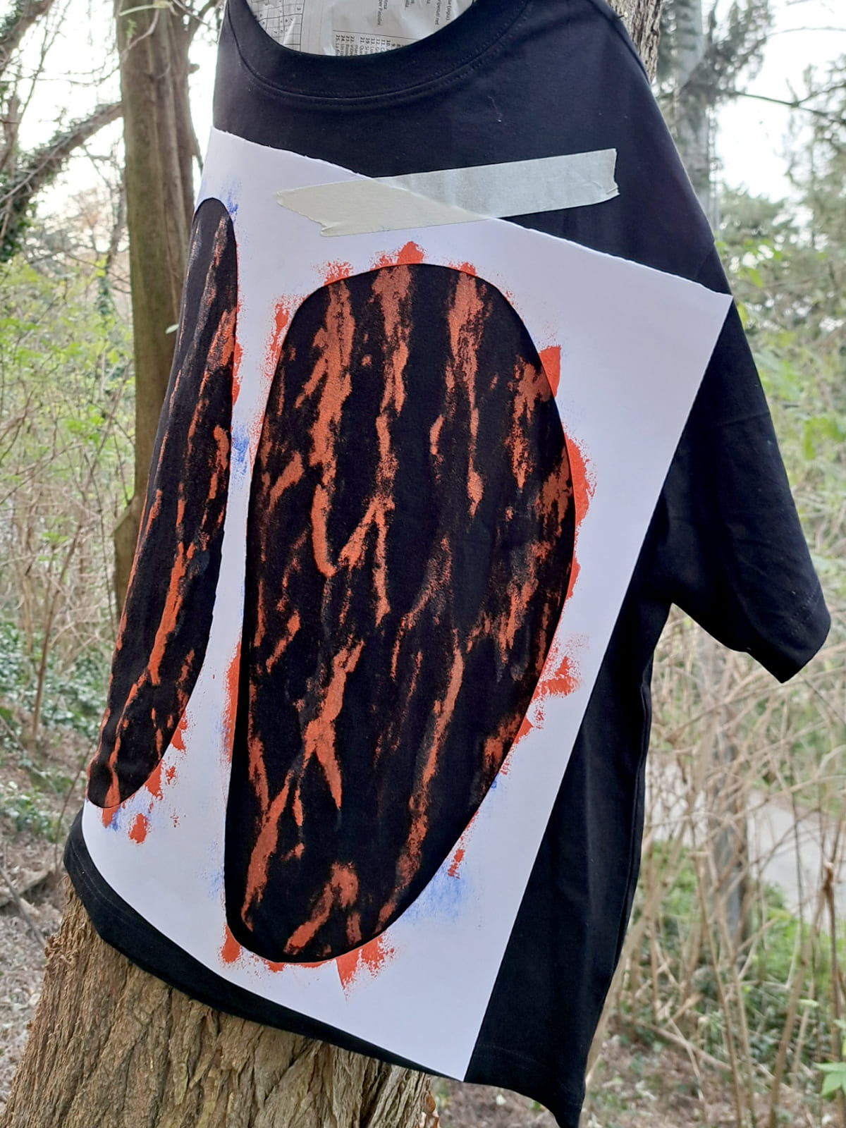 PRIMITIVE T-SHIRT *ORANGE&BLU ROBINIA* - immagine 2