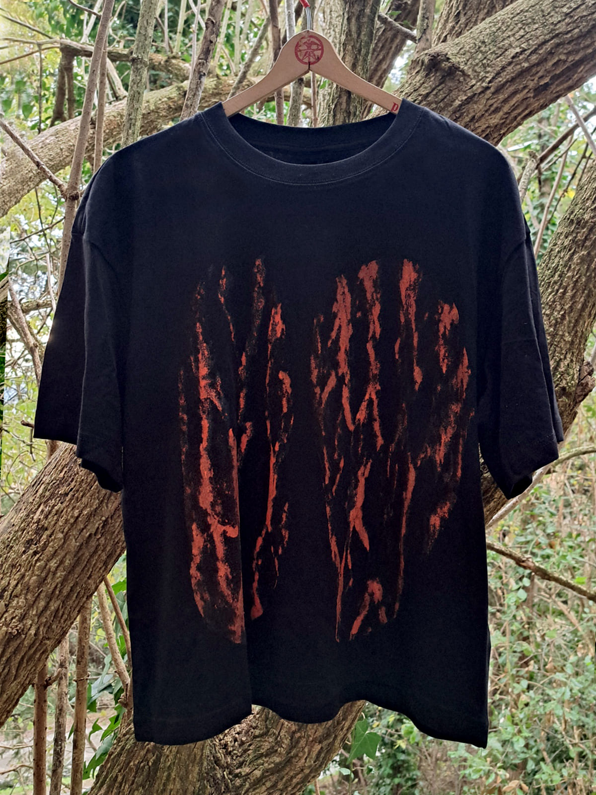 PRIMITIVE T-SHIRT *ORANGE&BLU ROBINIA*