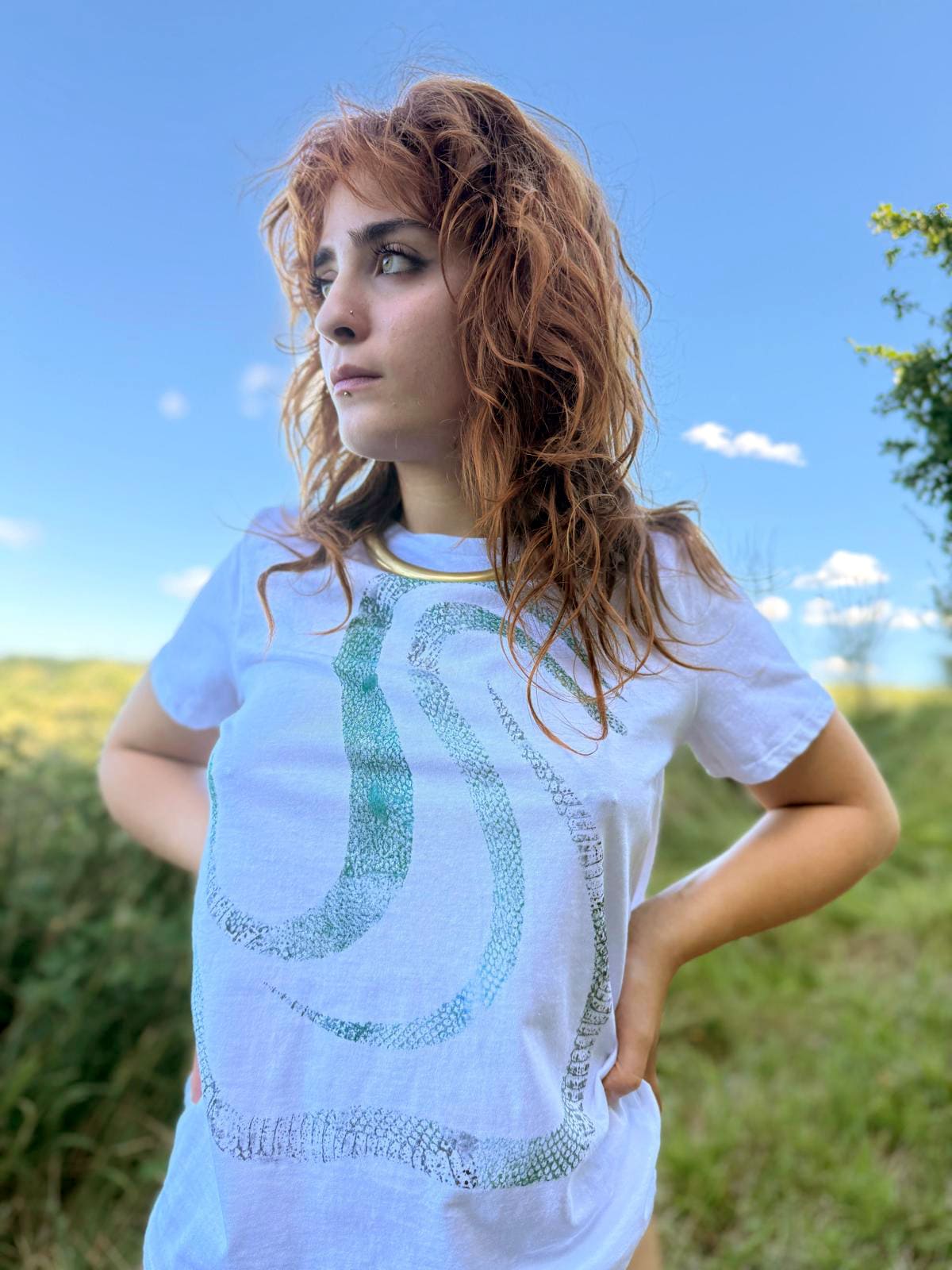 PRIMITIVE T-SHIRT *GREEN SNAKES* - immagine 2