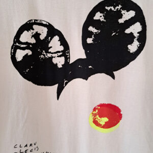 serigraphy *MELANZANAMOUSE* PRIMITIVE T-SHIRT